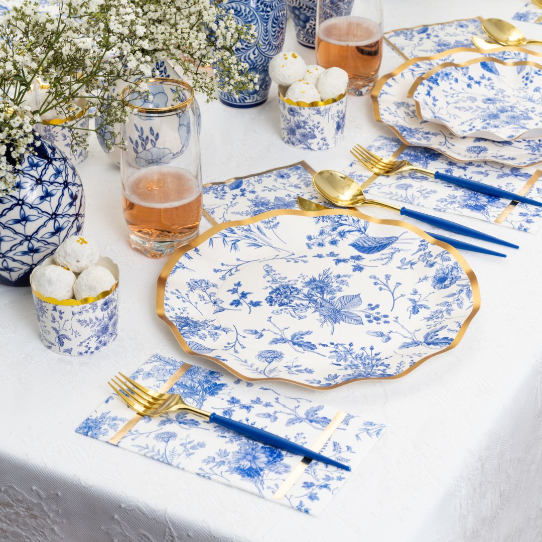 Timeless Wavy Paper Dinner Plate/8pk
