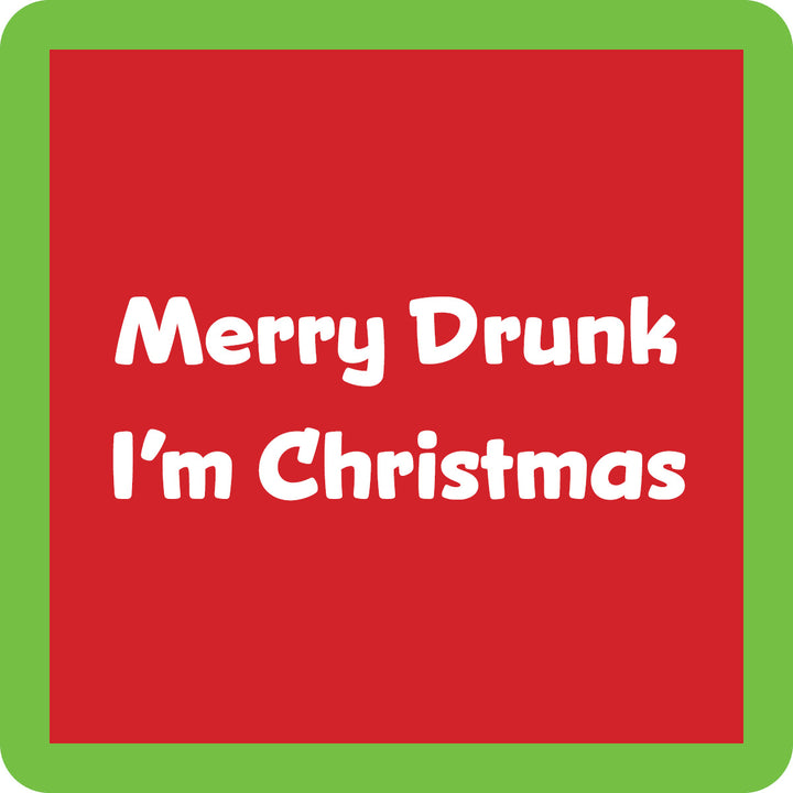 Merry Drunk Coaster