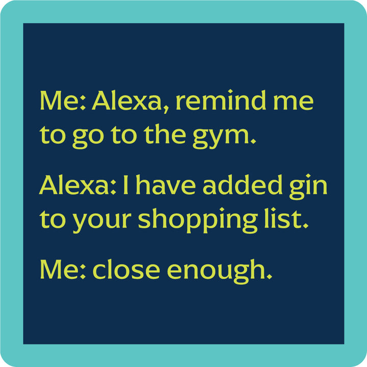 Alexa Gym Coaster