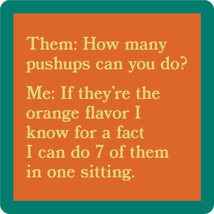 Push Ups Coaster