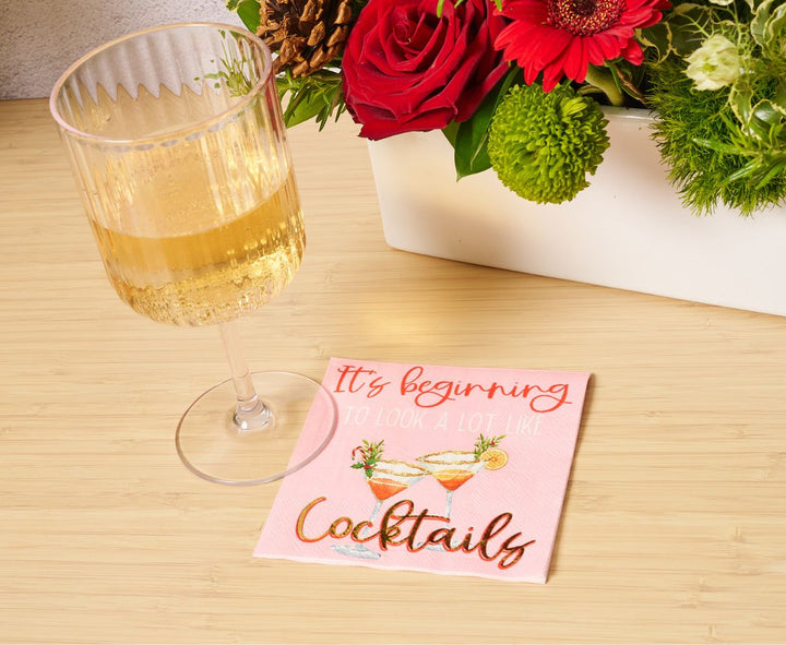 'It's Beginning to Look...' Cocktail Napkins/26pk