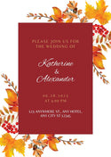 Thankful Gatherings Invitation Digital Download