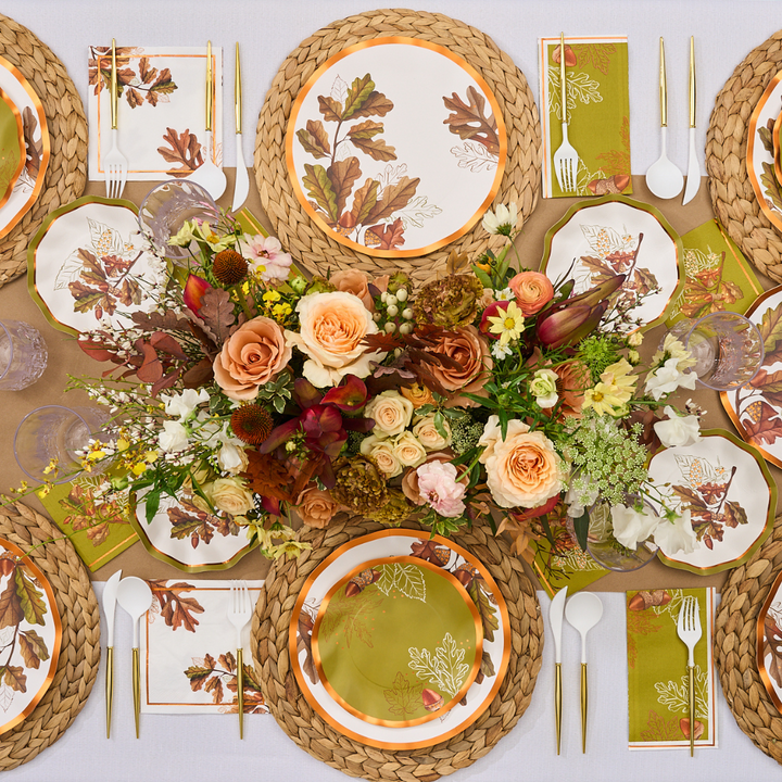 Acorn and Oak Table Setting