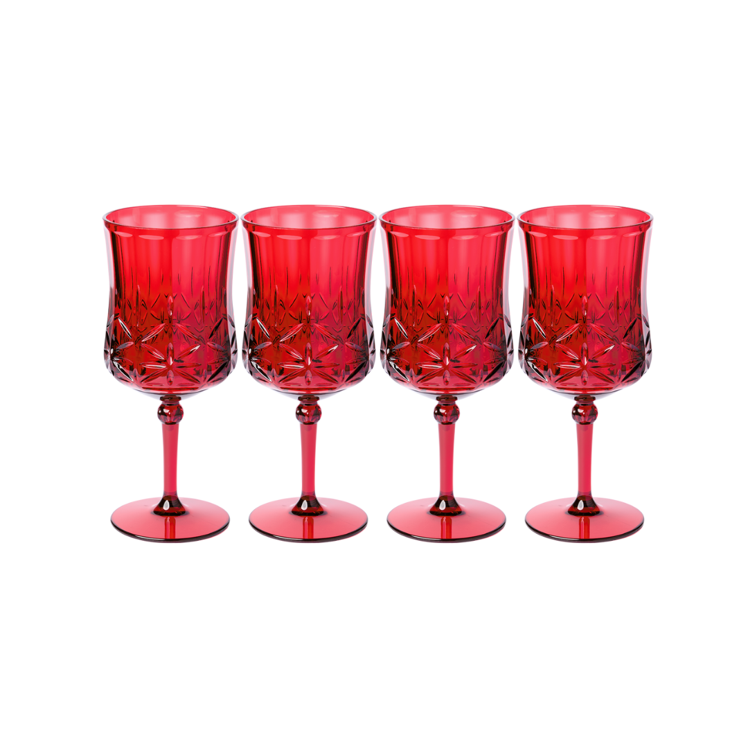 Wine Classic Stemmed | Red | 4 Pack | 16 Oz