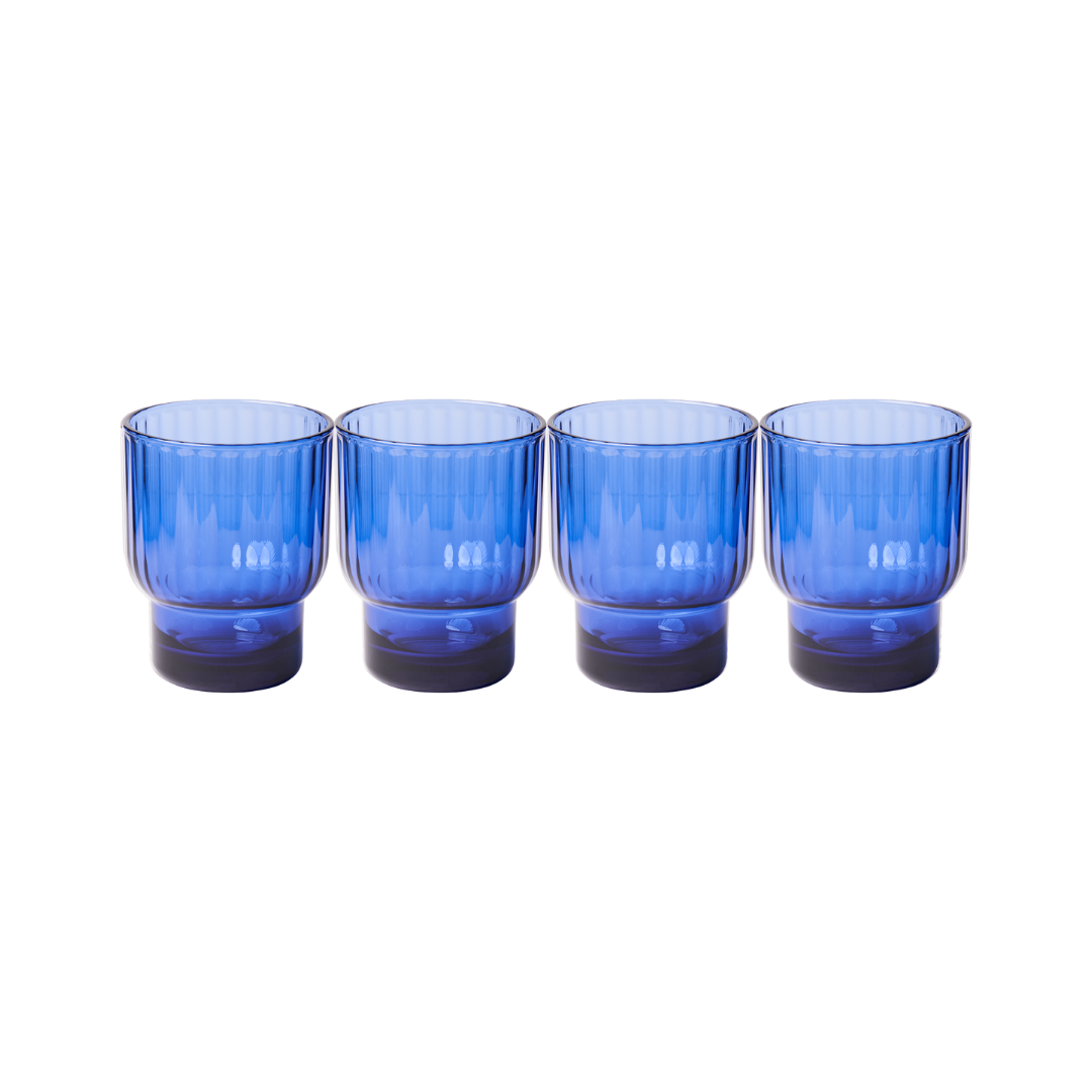 Tumbler Modern Short | Cobalt | 4 Pack | 13.5 Oz