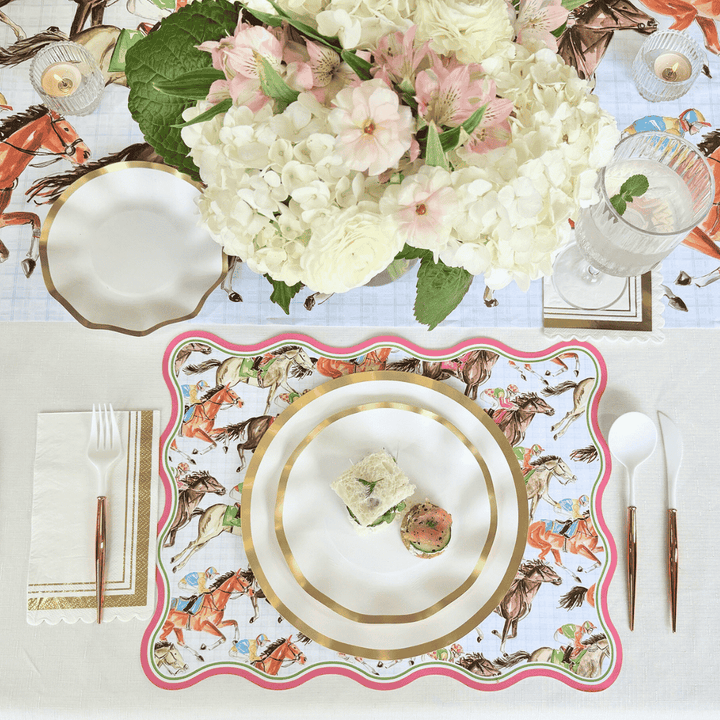 Derby Table Setting