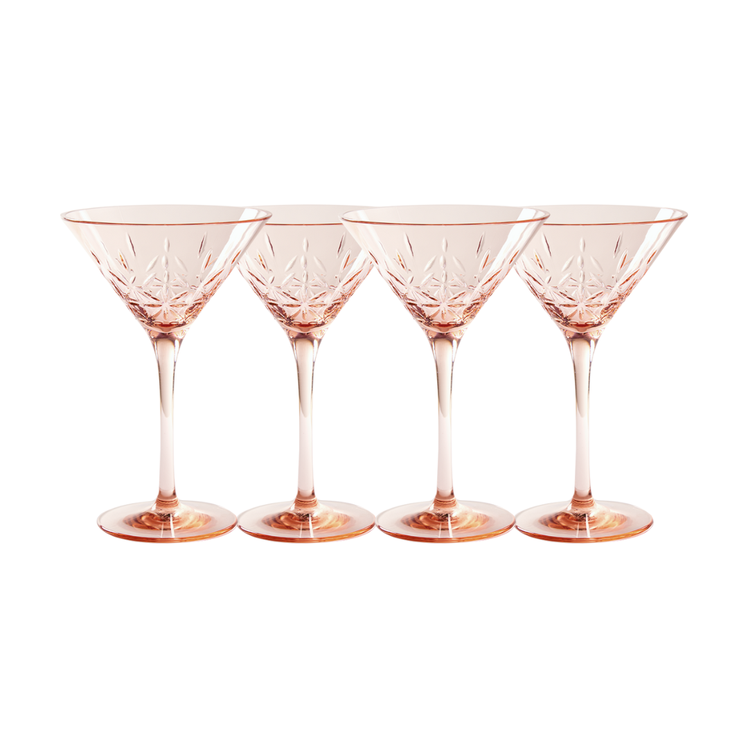 Martini Classic | Blush | 4 Pack | 8 Oz