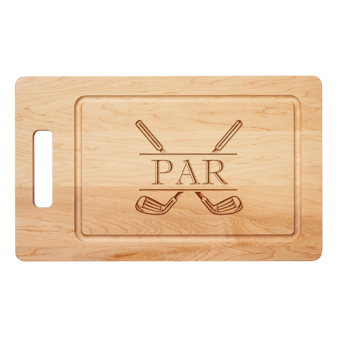 Maple Single Handle Grill Board | Par | 20 x 12"