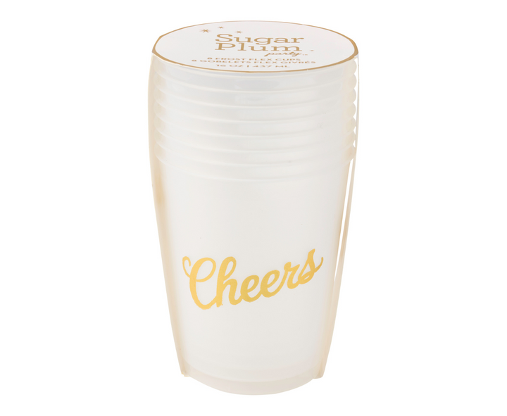 Frost Flex Cups "Cheers"/8pk