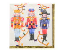 Whimsical Nutcracker Cocktail Napkins/26pk