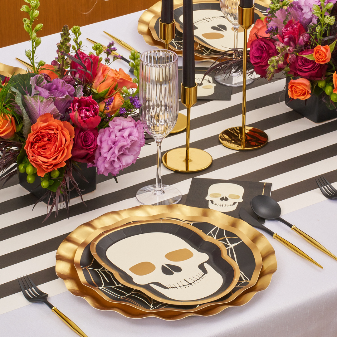 Classic Spooky Table Setting