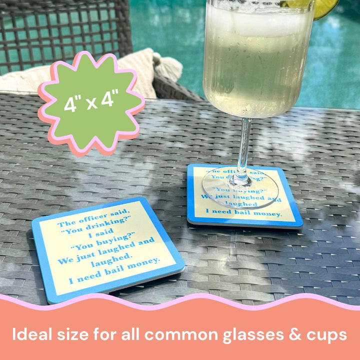 Gender Reveal Coaster