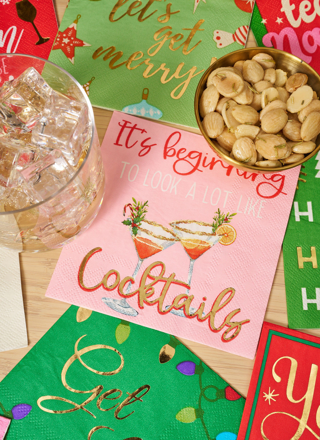 'It's Beginning to Look...' Cocktail Napkins/26pk