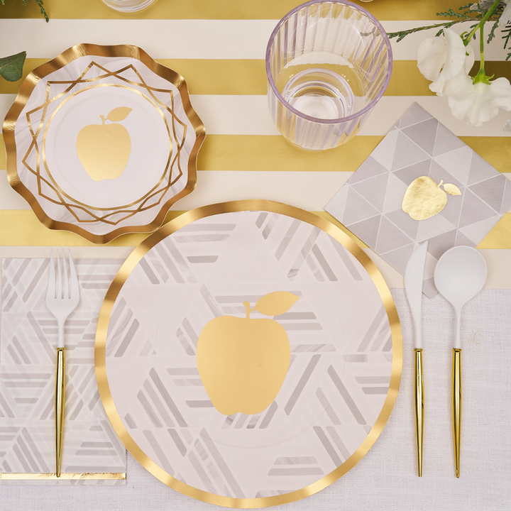 Golden Apple Paper Cocktail Napkin/20pk