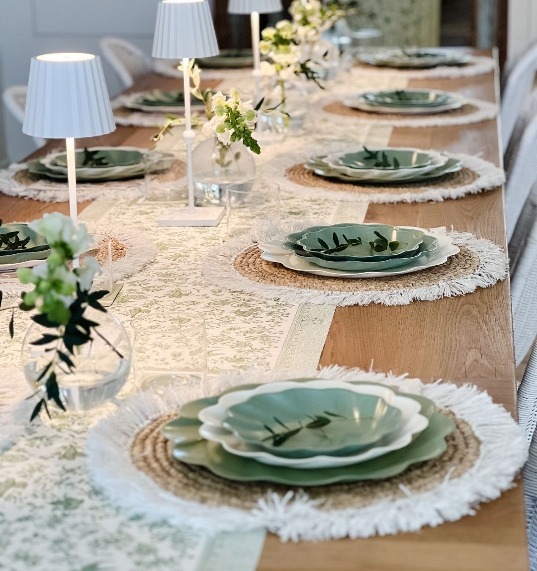 Simply Eco Salad Plate- Sage/8pk