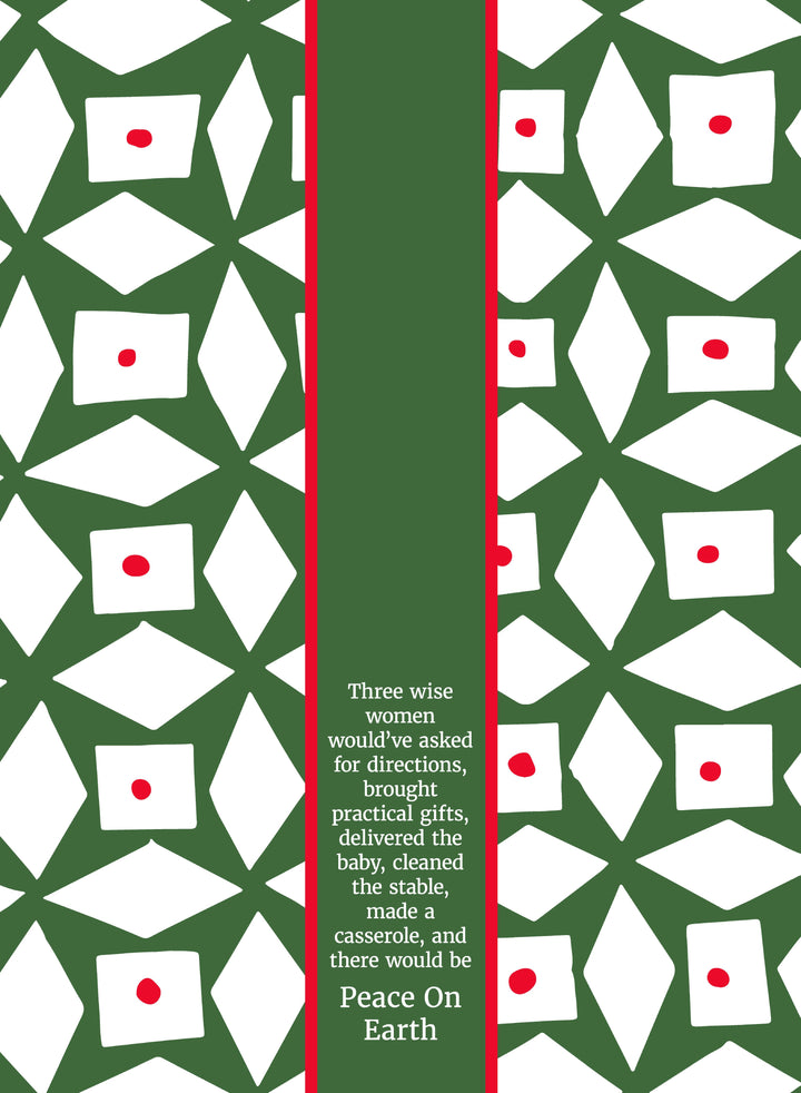 CHRISTMAS Peace on Earth Dish Towel