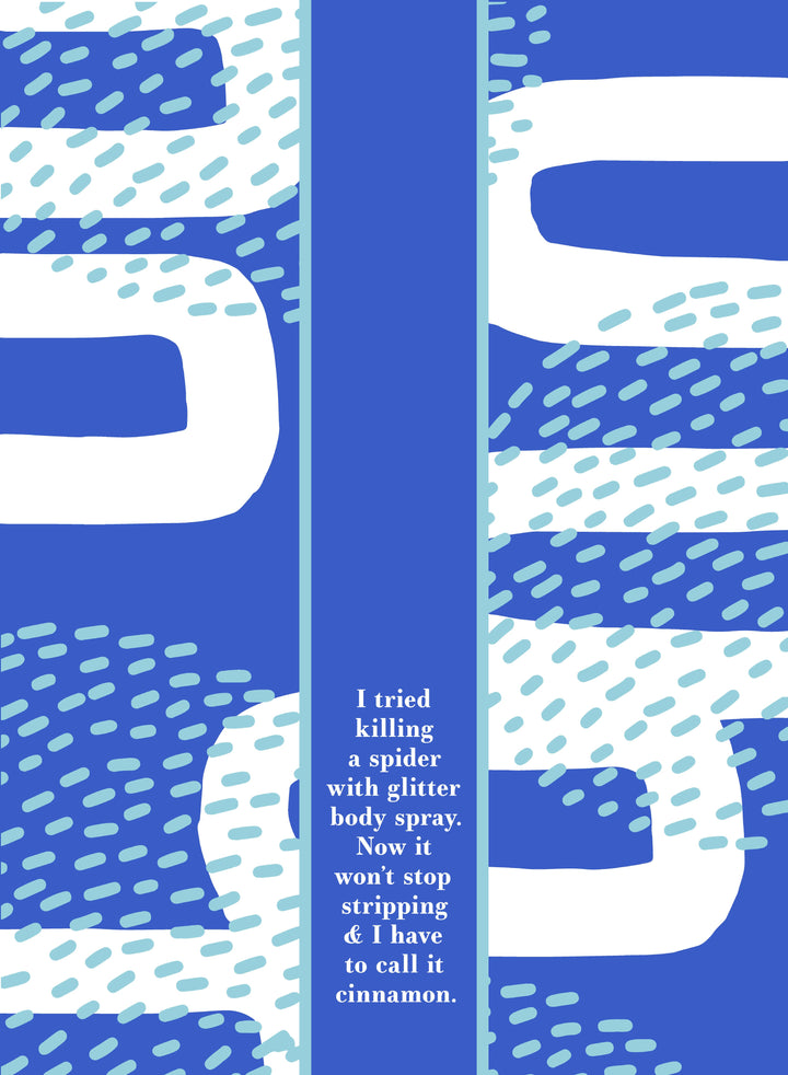 Glitter Body Spray Dish Towel