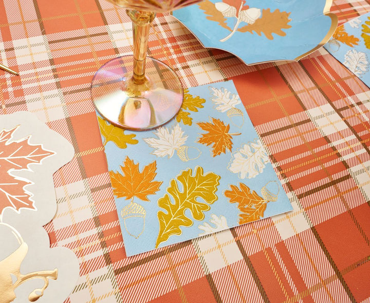 Gilded Harvest Table Setting