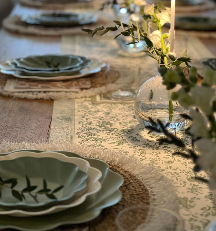 Simply Eco Salad Plate- Sage/8pk