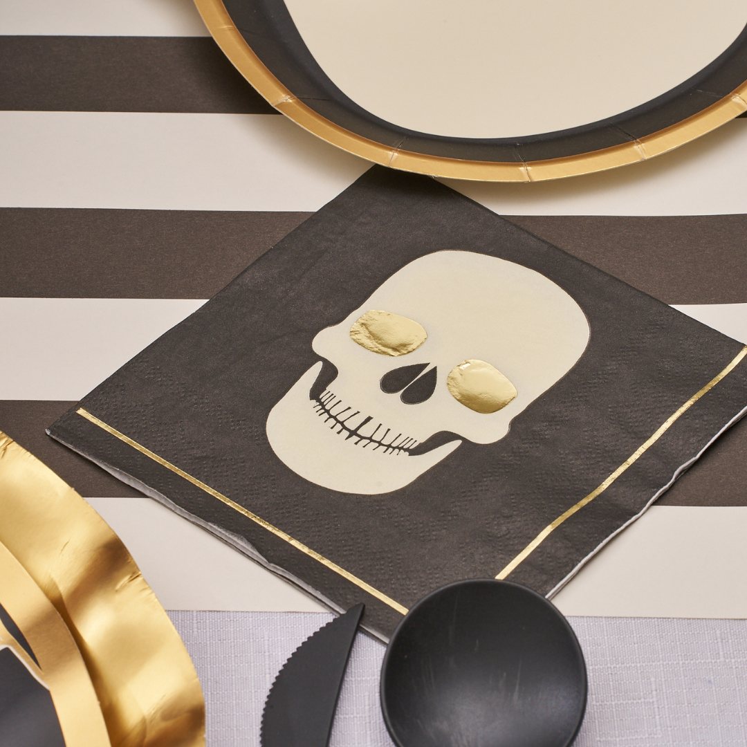 Classic Spooky Table Setting