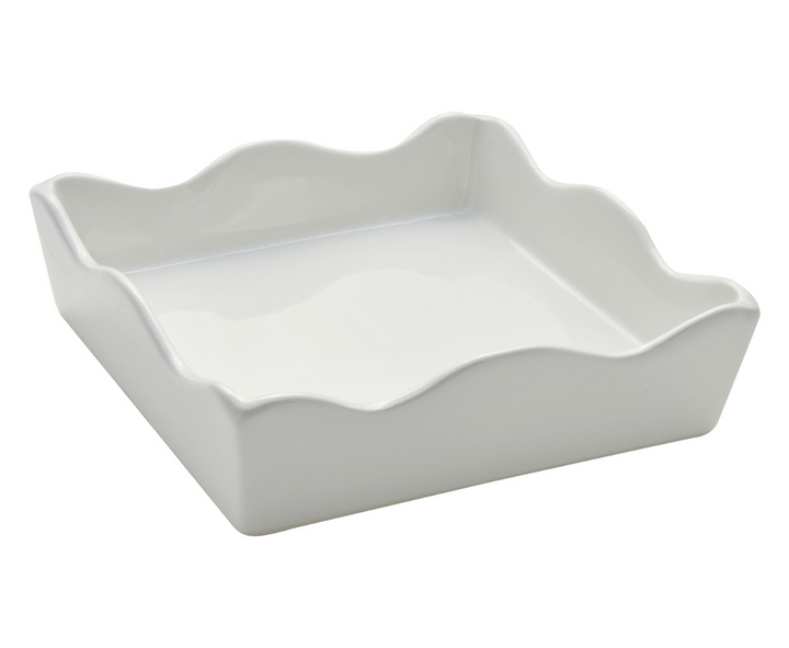 Ceramic Cocktail Napkin Tray