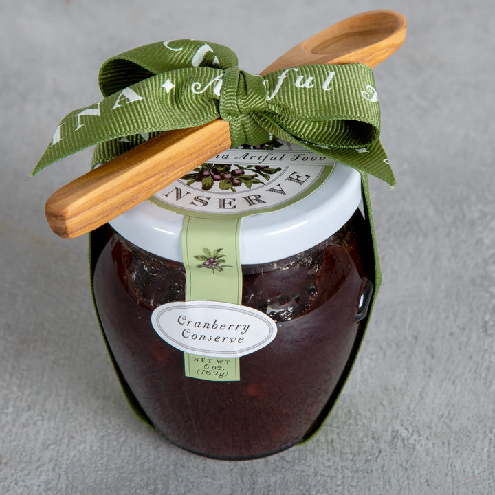 Cranberry Conserve Gift with Wooden Spoon