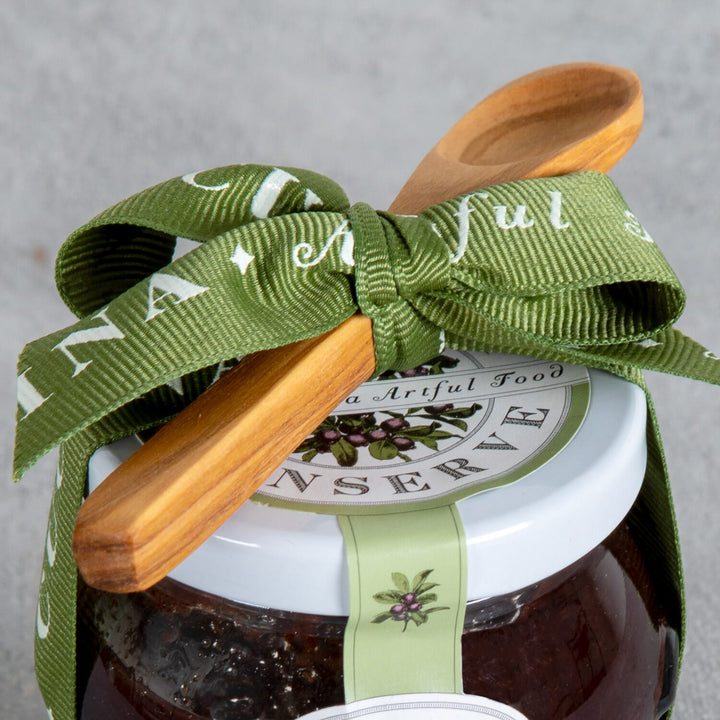 Cranberry Conserve Gift with Wooden Spoon
