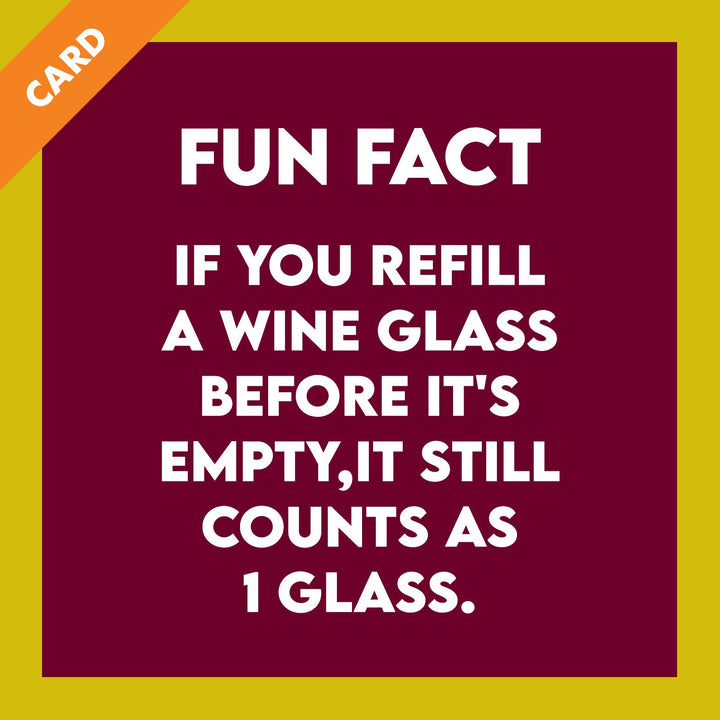 1 glass Card