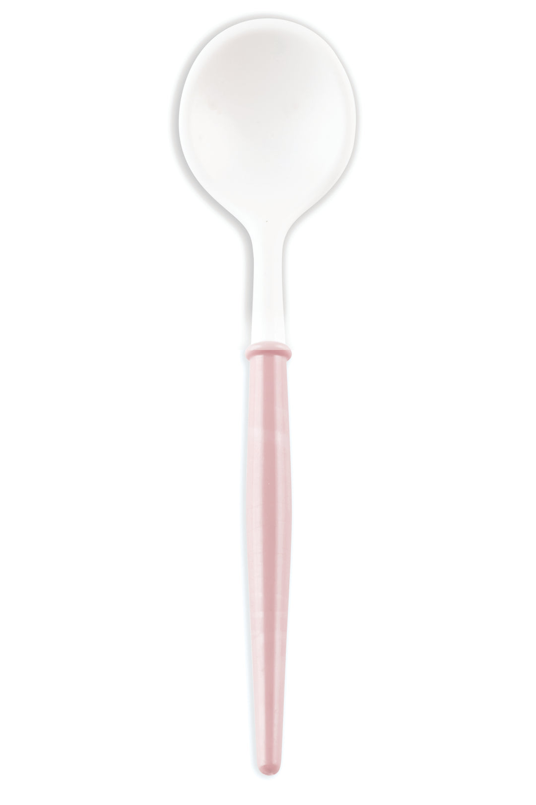 Blush and White Cocktail Spoons - Bulk Case of 50