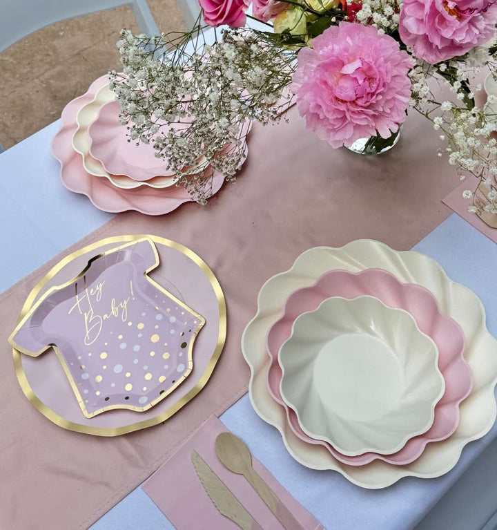 Simply Eco Extra Large Plate- Cream/8pk
