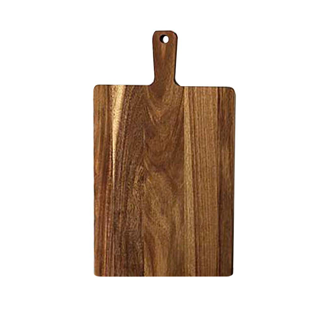 24" x 12" Acacia Thick Handle Cutting Board