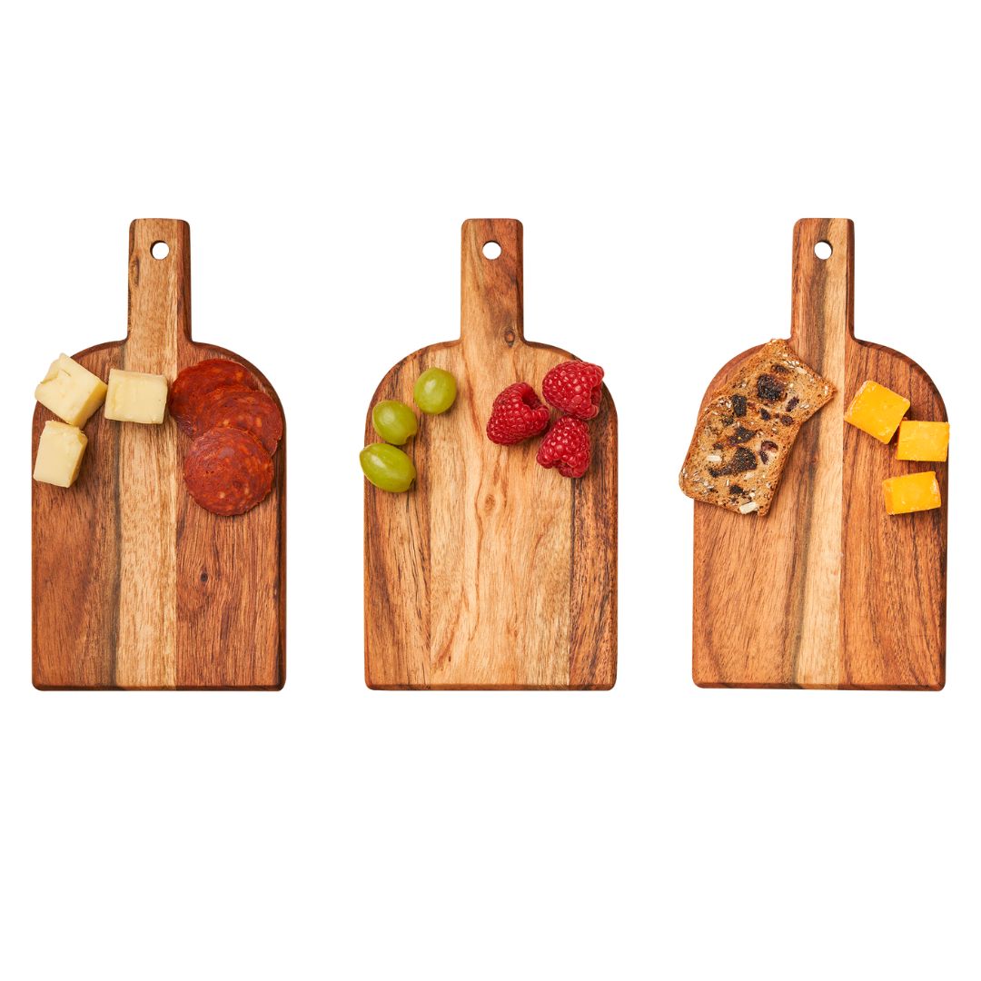 Mini Bevel Boards - Set of 3 with Ribbon | 8 x 4.25"