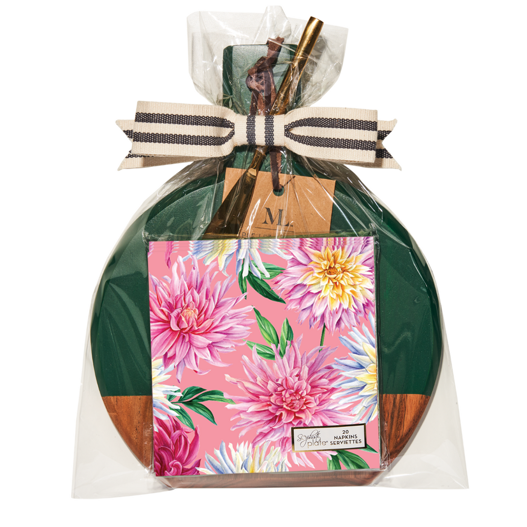 9.75" x 8" Board Gift Kit: Dahlia Garden