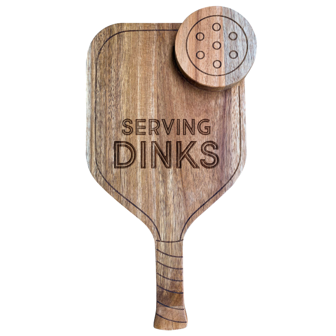 Acacia Pickleball Board | Serving Dinks | 16 x 9
