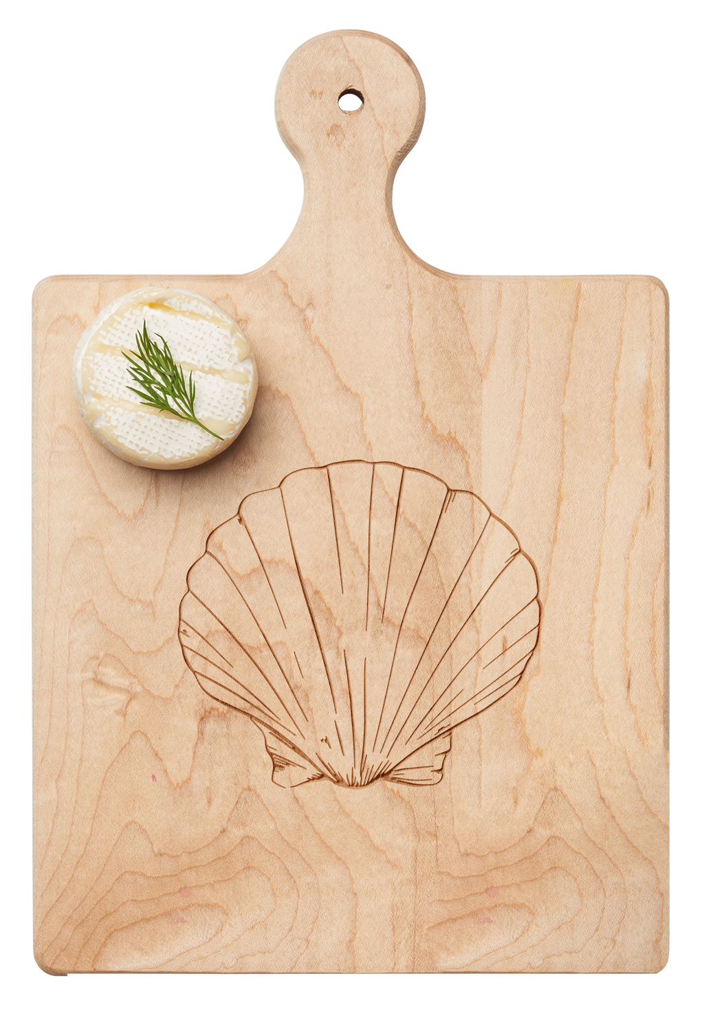 Artisan Maple Paddle Board |Shell | 9" x 6"
