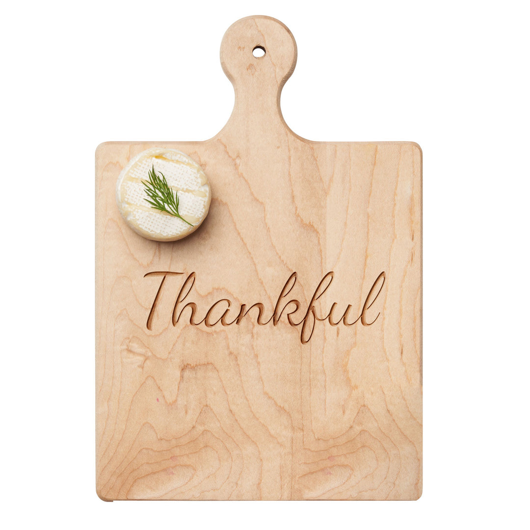 Artisan Maple Paddle Board | Thankful | 9 x 6"