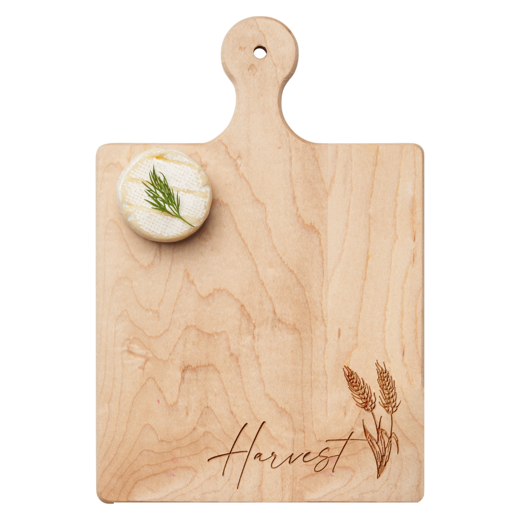 Artisan Maple Paddle Board | Harvest Wheat | 9" x 6"