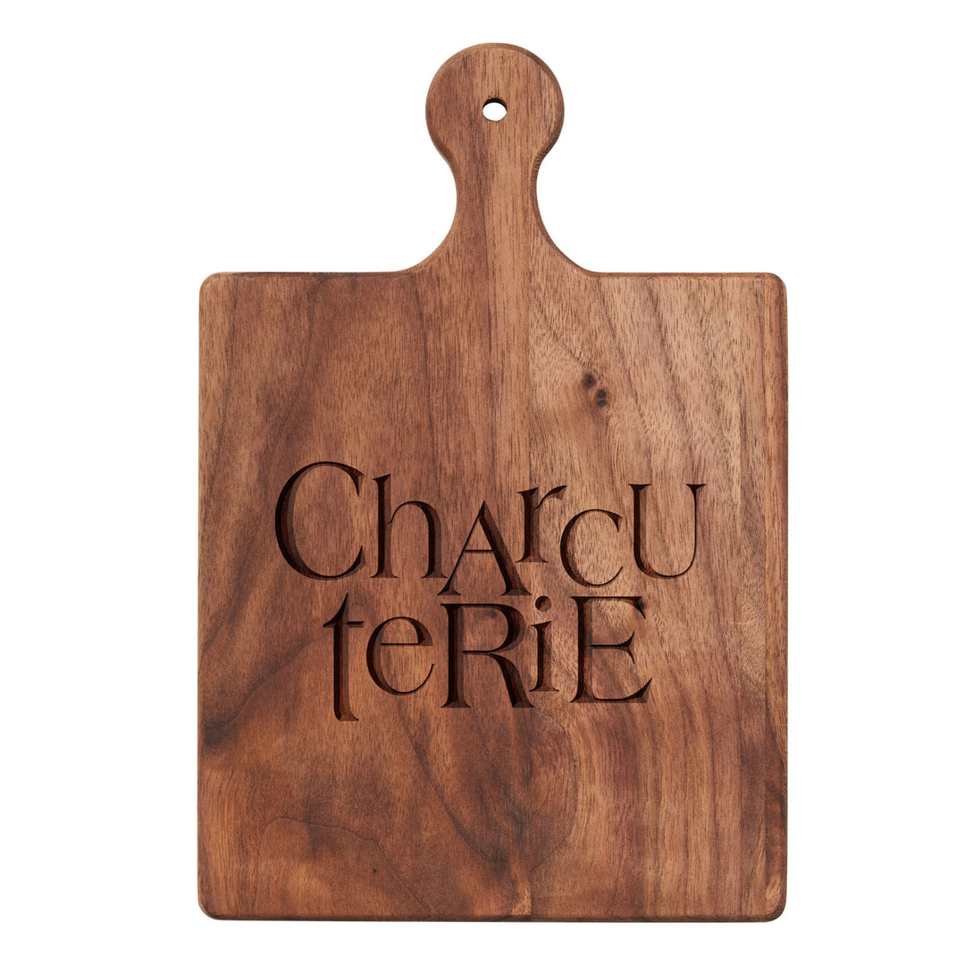 Walnut Artisan Paddle Board | Charcuterie | 9" x 6"