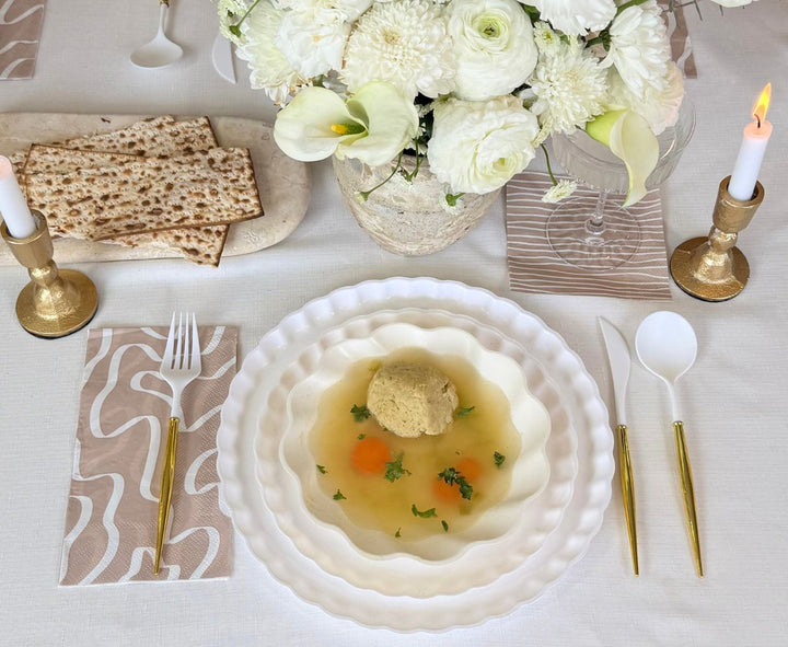 Simply Eco Dinner Plate- White/8pkg