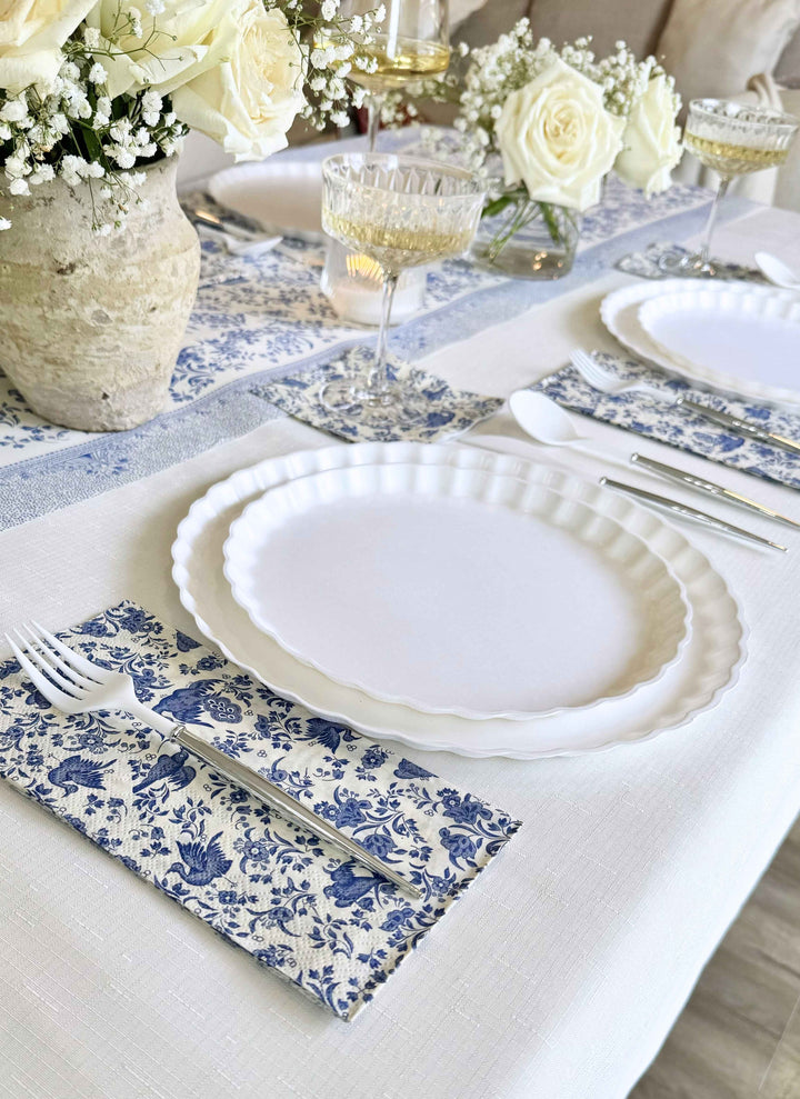 Simply Eco Dinner Plate- White/8pkg