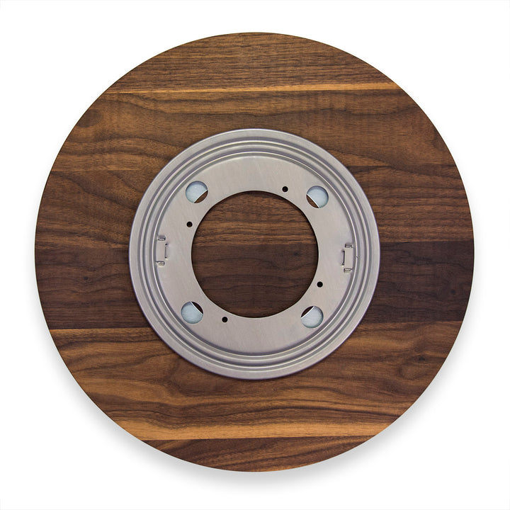 Walnut Wood Round Lazy Susan | 16"
