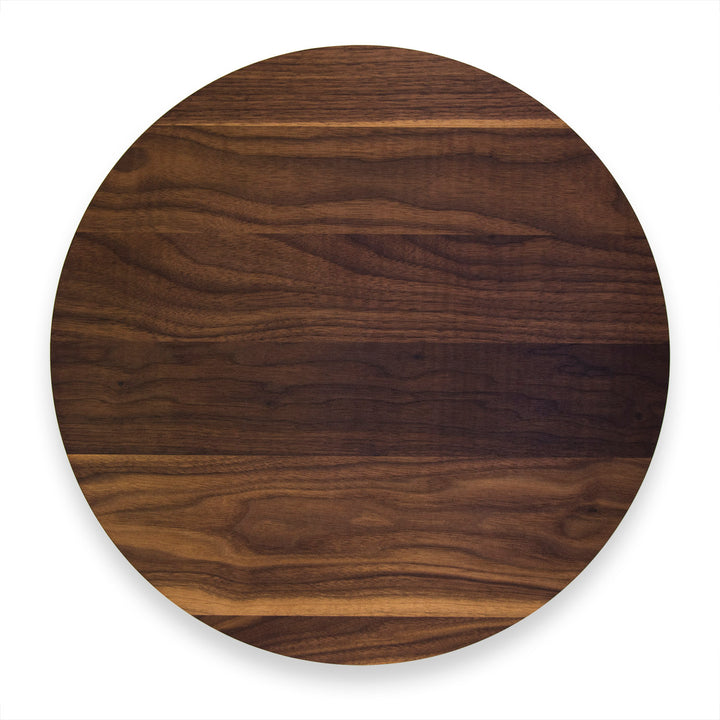 Walnut Wood Round Lazy Susan | 16"