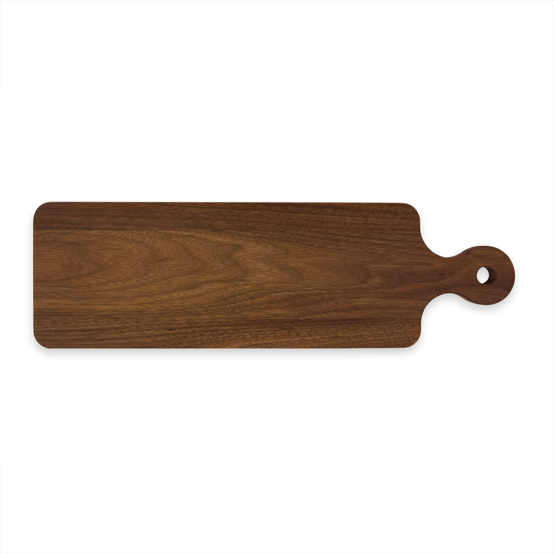 Handled Walnut Bread Board | 20" x 6"