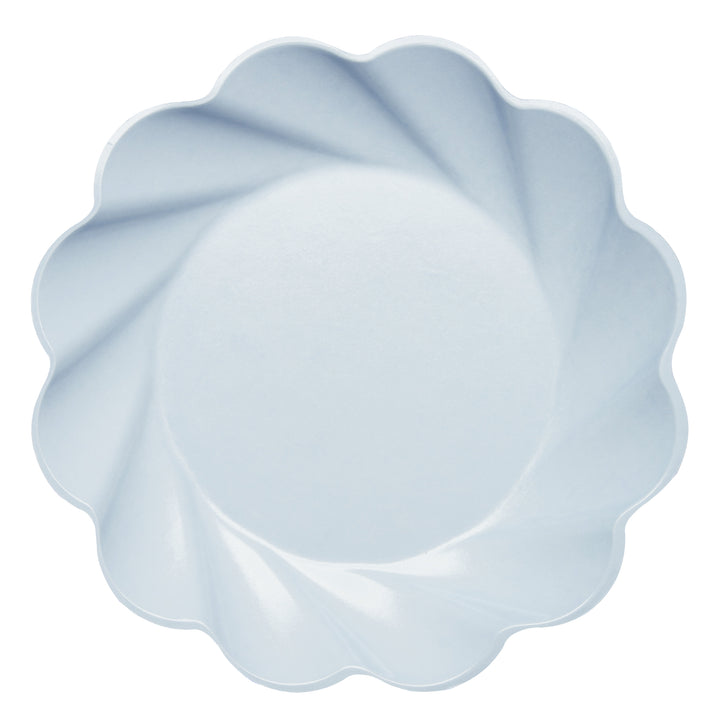 Simply Eco Compostable Dinner Plate Sky Blue/8pkg