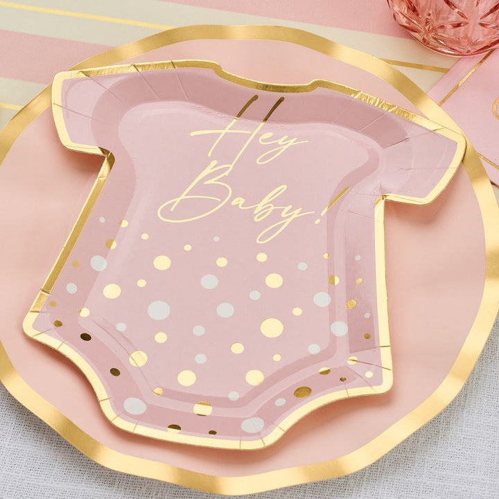 Hey Baby Blush Table Setting