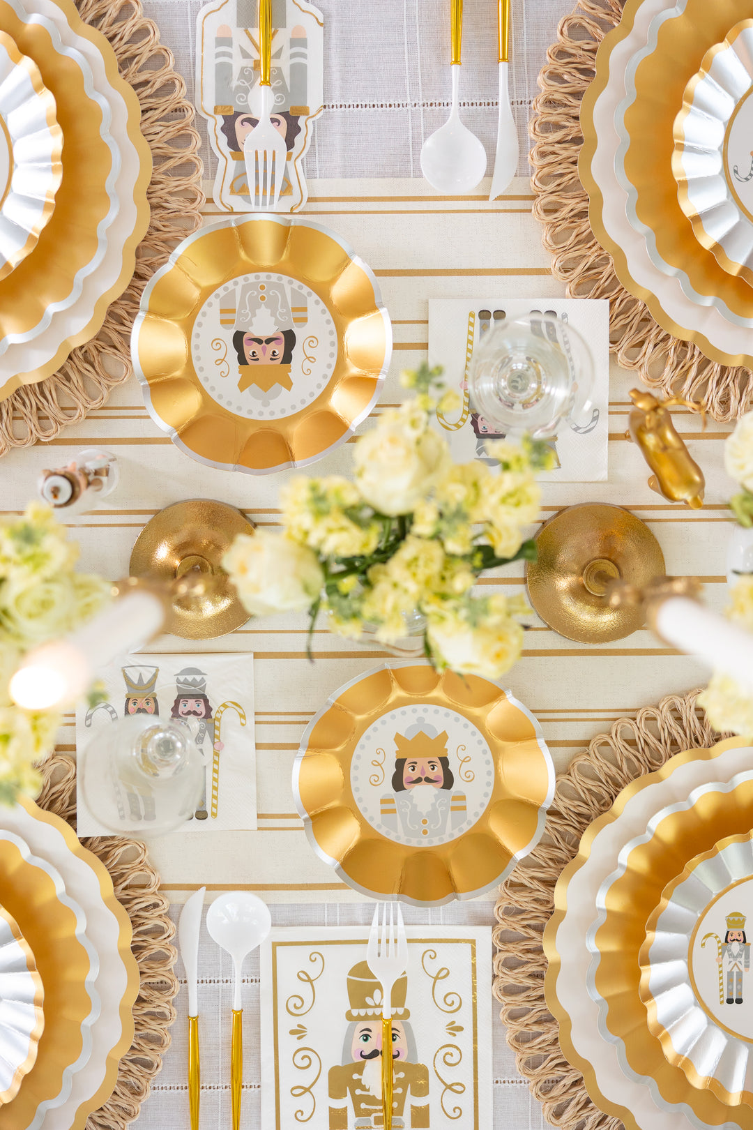 Gilded Nutcracker Paper Lunch Napkin/20pk
