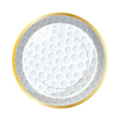 Golf Ball Die Cut Dinner Plates/8pk