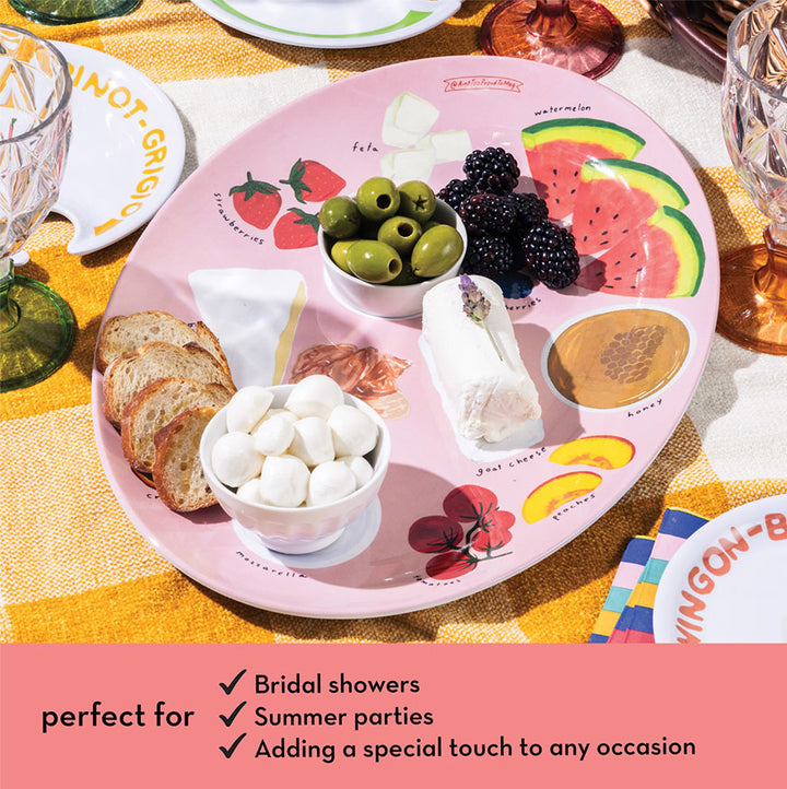 Meg Quinn Melamine Serving Tray