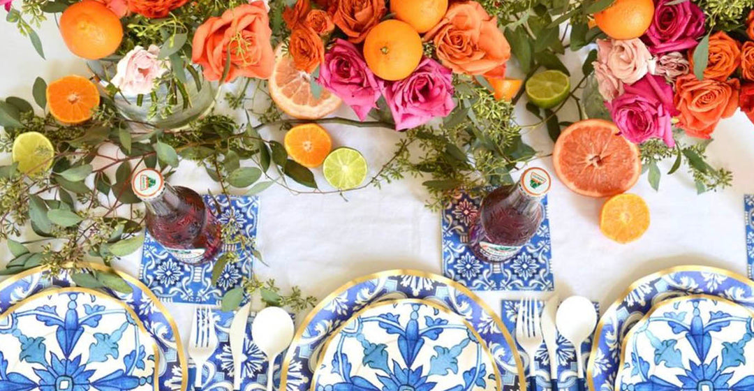 Moroccan Nights Paper Cocktail Napkin/20pk