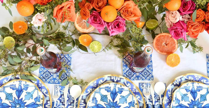 Moroccan Nights Paper Cocktail Napkin/20pk